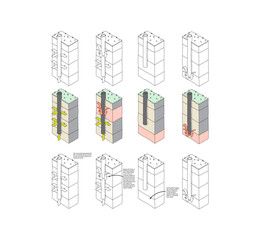 BUILDING POLE CONSTRUCTION DESIGN DRAWING