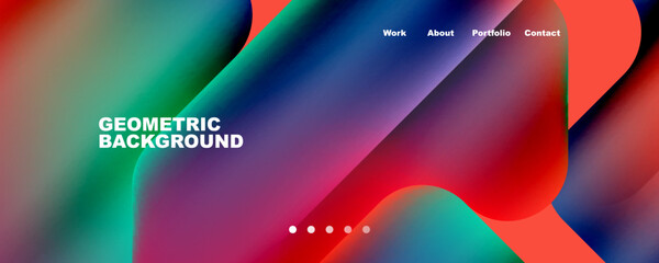 Composition of trendy minimalist geometric elements abstract background. Vector Illustration For Wallpaper, Banner, Background, Card, Book Illustration, landing page