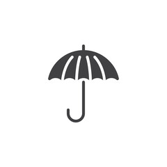 Rain umbrella vector icon