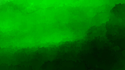 Abstract green watercolor vector background