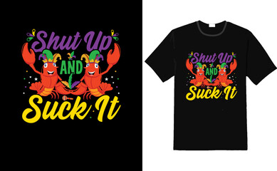 Mardi gras funny t shirt design - mardi gras shirt © Designbundle