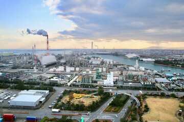 四日市港ポートビル・眺望（三重県・四日市）