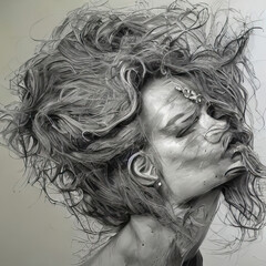 Fototapeta premium portrait of a woman