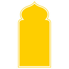 Islamic Frame Badge