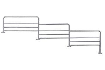 Stainless steel staircase railing