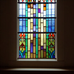 Stained Glass Window, AI	 