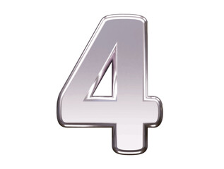 Number text effect vector illustration 