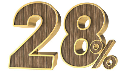 Happy New Year Number 3D