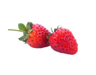 Strawberries isolated transparent png