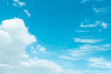 summer landscape sky cloudy