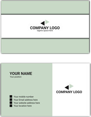 simple business card.