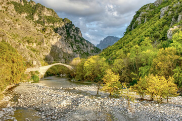 Griechenland - Konitsa - Steinbogenbrücke