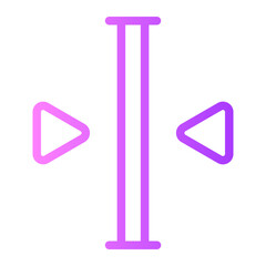 flip gradient icon