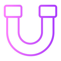 magnet gradient icon