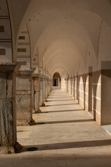 arches in a spanish town 