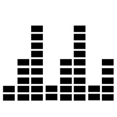Vector modern icon about equalizer.