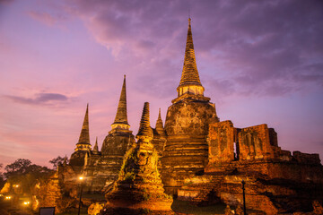 Fototapeta premium THAILAND AYUTTHAYA WAT PHRA SI SANPHET
