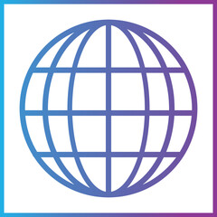 World icon, global icon, global icon globe connection network worldwide map corporation vector illustration