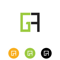 letter GF minimal logo design with vector files EPS, and AI , gf joint logo, gf font logo