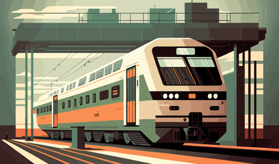 a train in the station