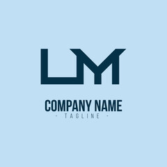 LM business logo design