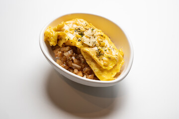 rice with pork and egg