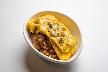 rice with pork and egg