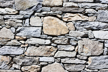 Stones and Bricks in a Wall