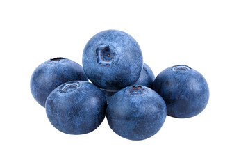 Fresh blueberry  isolated on transparent png