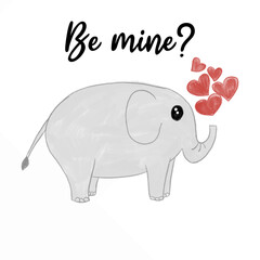 elephane love
