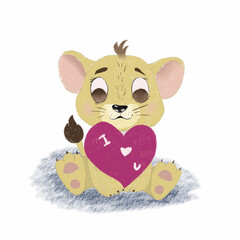 lion valentine