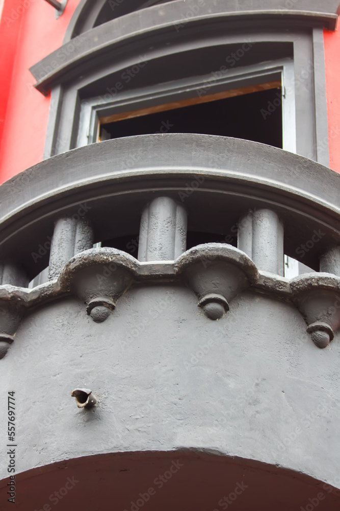 Poster detail of an building