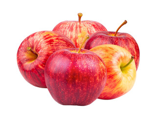 red apple isolated on transparent png