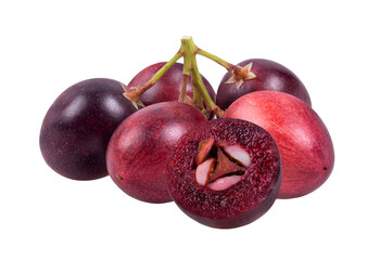 Carunda or Karonda fruits isolated on transparent png