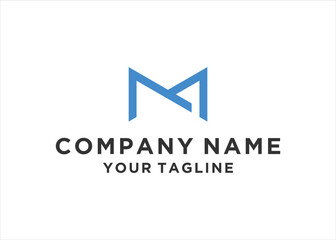 letter ma logo design vector illustration template