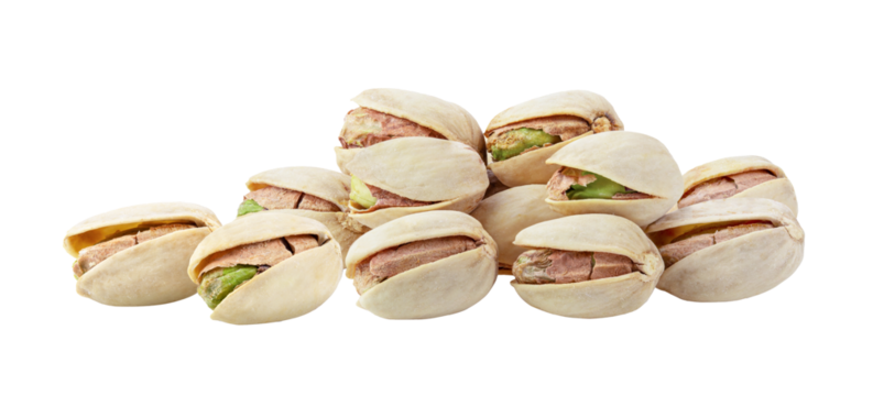 Pistachio nuts Isolated on transparent png