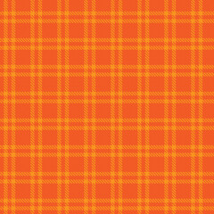 Orange Minimal Plaid textured Seamless Pattern