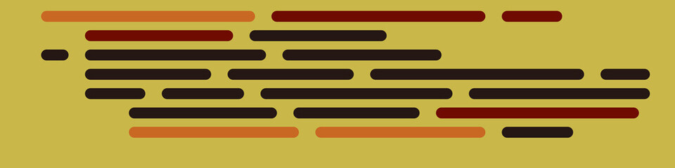 Code on screen vector illustration, flat cartoon coding lines simulation