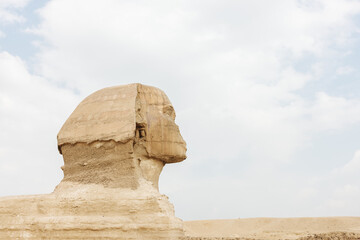 Fototapeta na wymiar Great Sphinx of Giza, Sphinx Statue