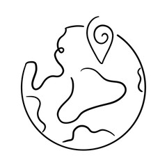 Globe Drawing