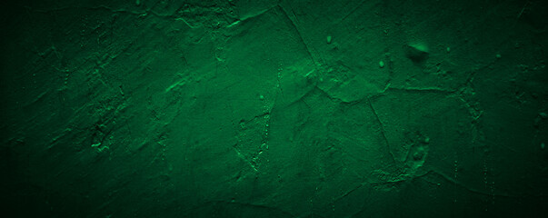 green dark texture cement concrete wall abstract background	