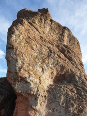 rock in the mountains