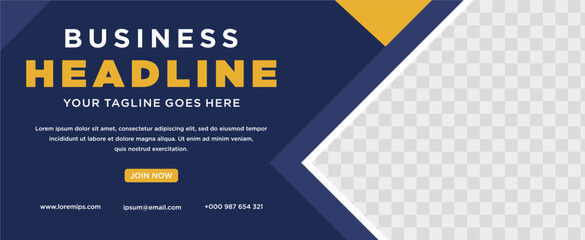 professional corporate business banner template