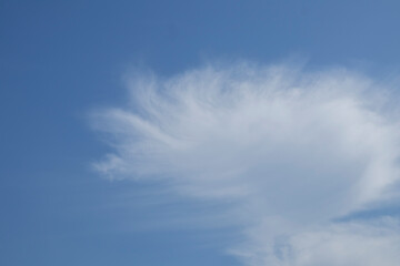 blue sky with clouds