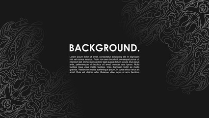 black abstract background design