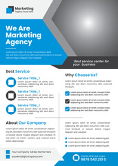 Corporate business flyer design 