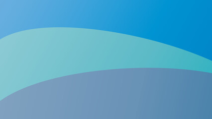 Abstract blue background and curve shape, background with copy space for design, vector.