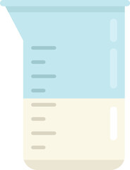 Obraz premium Softener measurement pot icon. Flat illustration of Softener measurement pot vector icon for web design isolated