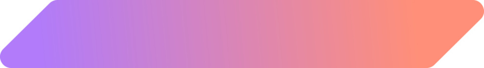 cute colorful gradient banner decoration