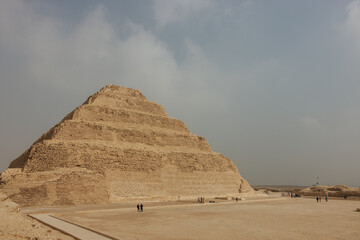 The Step Pyramid of Djoser in Saqqara, Egypt